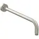 Wandanschluss aus Metall mit gebogenem Ende, montiert an einer Wand. Produkt von Ideal Standard.